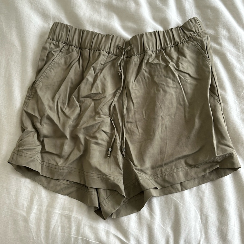 Olive shorts